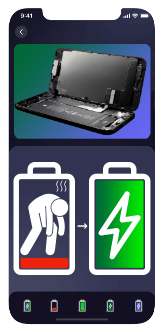 Substituição de bateria - Battery replacement